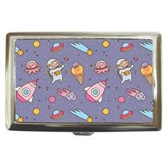 Outer Space Seamless Background Cigarette Money Case