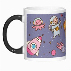 Outer Space Seamless Background Morph Mugs by Vaneshart