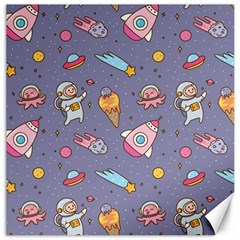 Outer Space Seamless Background Canvas 20  x 20 