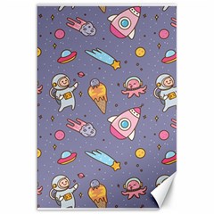 Outer Space Seamless Background Canvas 20  x 30 