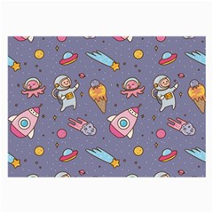 Outer Space Seamless Background Large Glasses Cloth