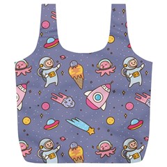 Outer Space Seamless Background Full Print Recycle Bag (XL)