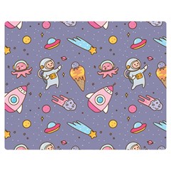 Outer Space Seamless Background Double Sided Flano Blanket (Medium) 