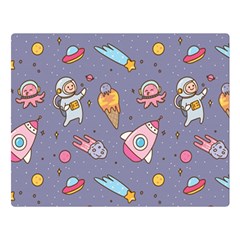 Outer Space Seamless Background Double Sided Flano Blanket (Large) 