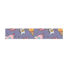 Outer Space Seamless Background Flano Scarf (Mini)