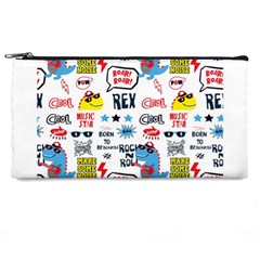 Monster Cool Seamless Pattern Pencil Case by Vaneshart