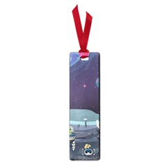 Alien Astronaut Scene Small Book Marks by Vaneshart