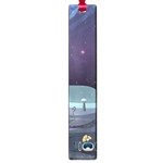 Alien Astronaut Scene Large Book Marks Front