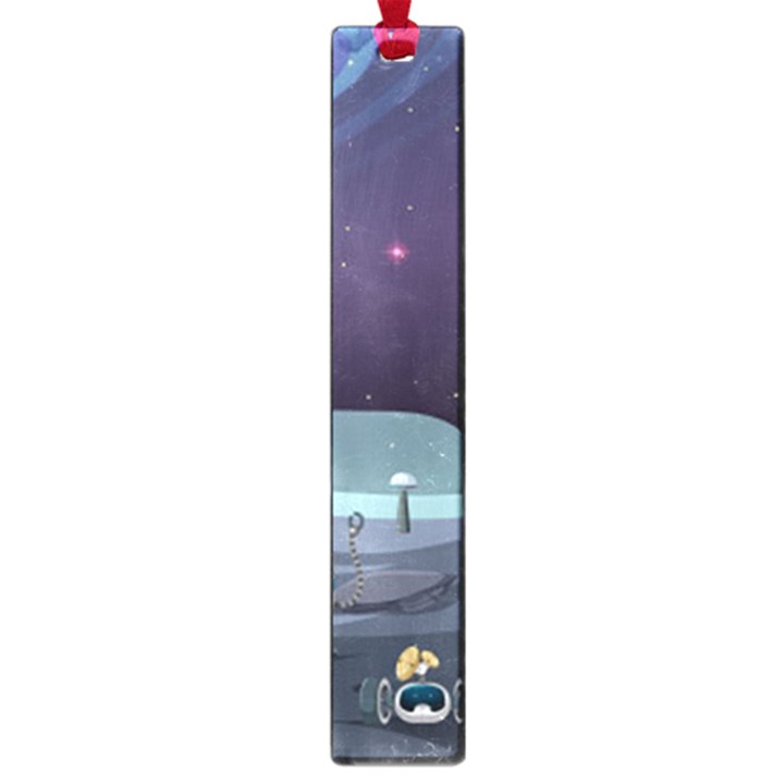 Alien Astronaut Scene Large Book Marks