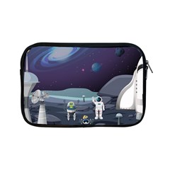 Alien Astronaut Scene Apple Ipad Mini Zipper Cases by Vaneshart