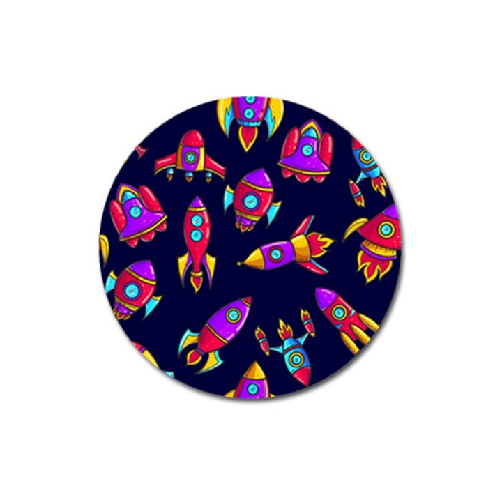 Space Patterns Magnet 3  (Round)