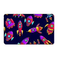 Space Patterns Magnet (rectangular) by Vaneshart