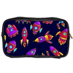 Space Patterns Toiletries Bag (two Sides) by Vaneshart