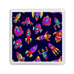 Space Patterns Memory Card Reader (square) by Vaneshart