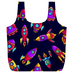 Space Patterns Full Print Recycle Bag (xl) by Vaneshart