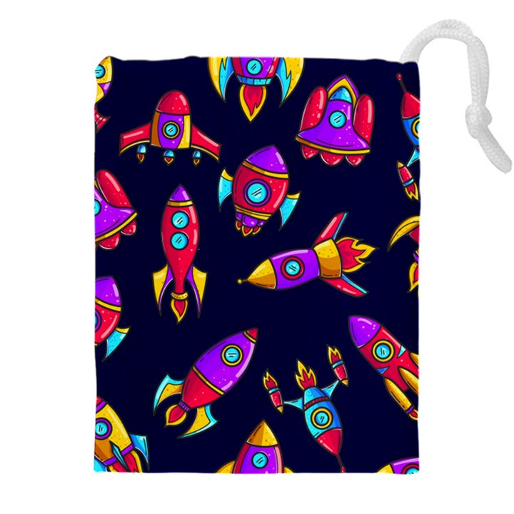 Space Patterns Drawstring Pouch (4XL)