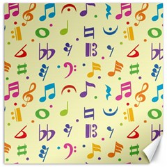 Seamless Pattern Musical Note Doodle Symbol Canvas 12  X 12  by Vaneshart