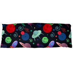 Cosmos Ufo Concept Seamless Pattern Body Pillow Case Dakimakura (two Sides) by Vaneshart