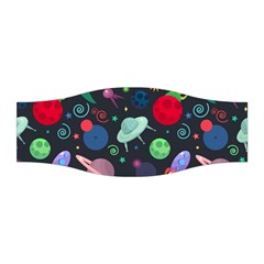 Cosmos Ufo Concept Seamless Pattern Stretchable Headband by Vaneshart