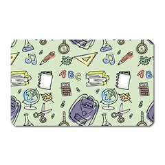 Hand Drawn Pattern School Magnet (rectangular) by Vaneshart