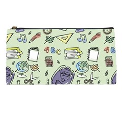 Hand Drawn Pattern School Pencil Case by Vaneshart