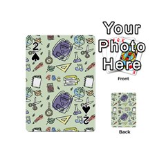 Hand Drawn Pattern School Playing Cards 54 Designs (mini) by Vaneshart