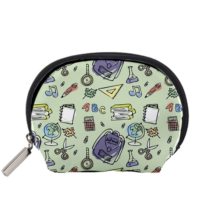 Hand Drawn Pattern School Accessory Pouch (Small)