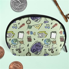 Hand Drawn Pattern School Accessory Pouch (large) by Vaneshart