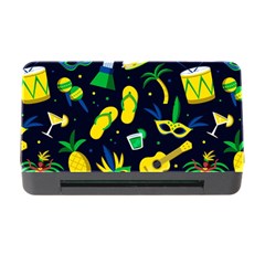 Seamless Brazilian Carnival Pattern With Musical Instruments Memory Card Reader With Cf by Vaneshart