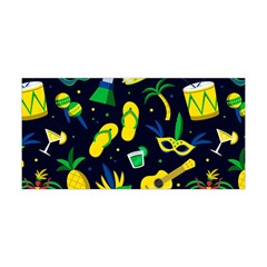 Seamless Brazilian Carnival Pattern With Musical Instruments Yoga Headband by Vaneshart