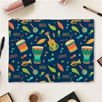 Brazil Musical Instruments Seamless Carnival Pattern Cosmetic Bag (XL) Front