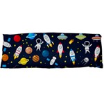 Big Set Cute Astronauts Space Planets Stars Aliens Rockets Ufo Constellations Satellite Moon Rover V Body Pillow Case Dakimakura (Two Sides) Front