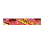 Seamless Pattern Mexican Food Hat Traditional Flano Scarf (Mini) Front