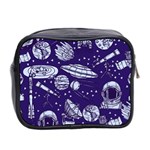 Space Sketch Seamless Pattern Mini Toiletries Bag (Two Sides) Back