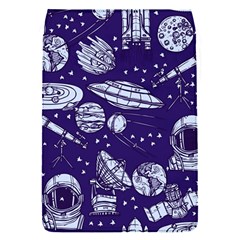 Space Sketch Seamless Pattern Removable Flap Cover (s) by Vaneshart