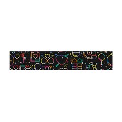 Seamless Pattern With Love Symbols Flano Scarf (mini) by Vaneshart