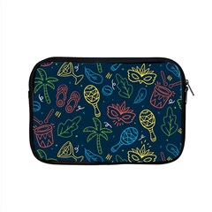 Hand Drawn Brazilian Carnival Seamless Pattern With Maracas Music Instruments Apple Macbook Pro 15  Zipper Case by Vaneshart