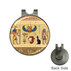 Egypt Horizontal Illustration Hat Clips With Golf Markers by Vaneshart