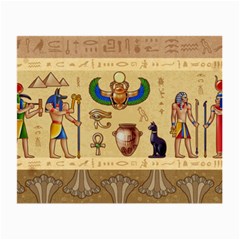 Egypt Horizontal Illustration Small Glasses Cloth by Vaneshart