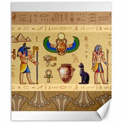 Egypt Horizontal Illustration Canvas 20  X 24  by Vaneshart