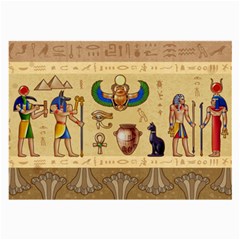 Egypt Horizontal Illustration Large Glasses Cloth (2 Sides) by Vaneshart