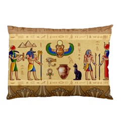 Egypt Horizontal Illustration Pillow Case (two Sides) by Vaneshart