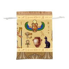 Egypt Horizontal Illustration Lightweight Drawstring Pouch (s) by Vaneshart