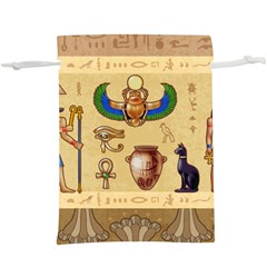 Egypt Horizontal Illustration  Lightweight Drawstring Pouch (xl) by Vaneshart