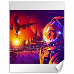 Far Future Human Colonization Canvas 12  X 16  by Vaneshart