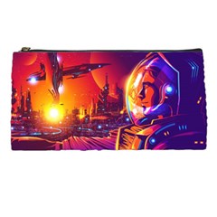 Far Future Human Colonization Pencil Case by Vaneshart