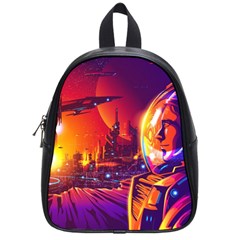 Far Future Human Colonization School Bag (small) by Vaneshart