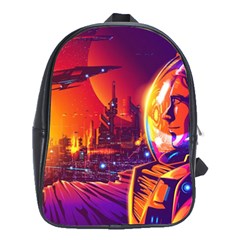 Far Future Human Colonization School Bag (xl) by Vaneshart