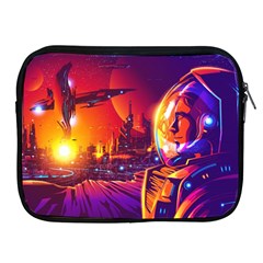 Far Future Human Colonization Apple Ipad 2/3/4 Zipper Cases by Vaneshart