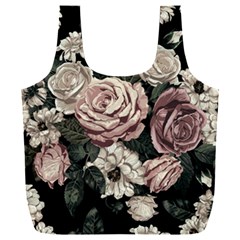 Elegant Seamless Pattern Blush Toned Rustic Flowers Full Print Recycle Bag (xxl) by Vaneshart